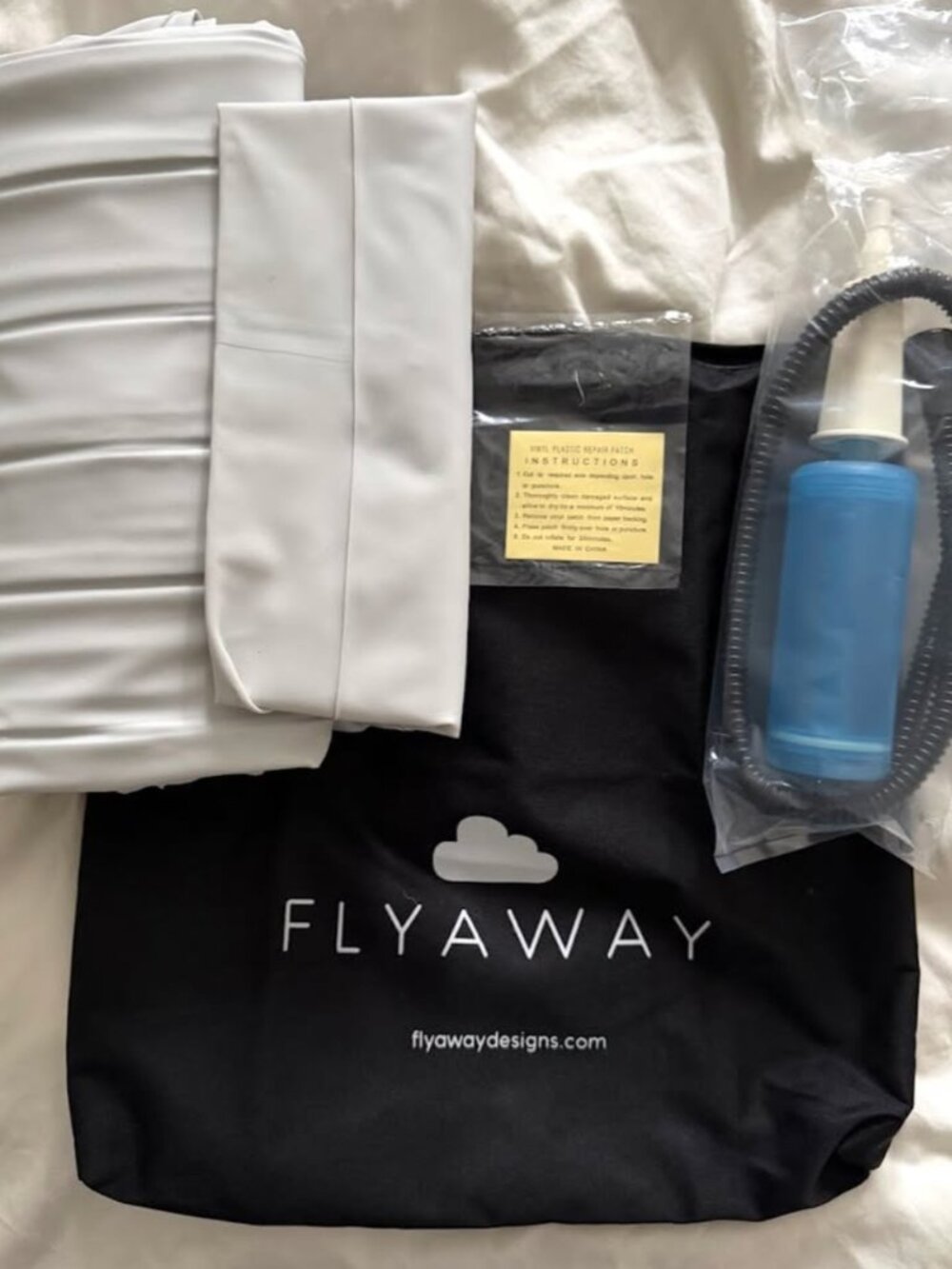 New - Flyaway Kids Bed - Inflatable Lie Down - Great for Long Haul Flights